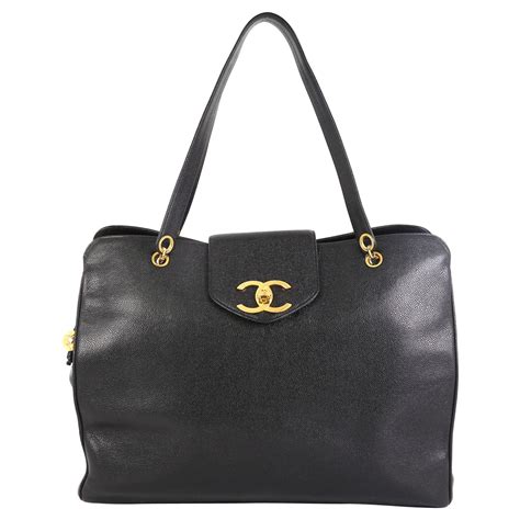 chanel supermodel weekender bag|Chanel caviar shoulder bag.